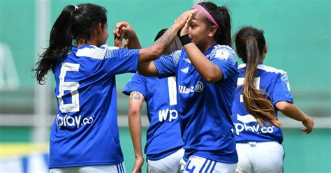 millonarios vs america femenino